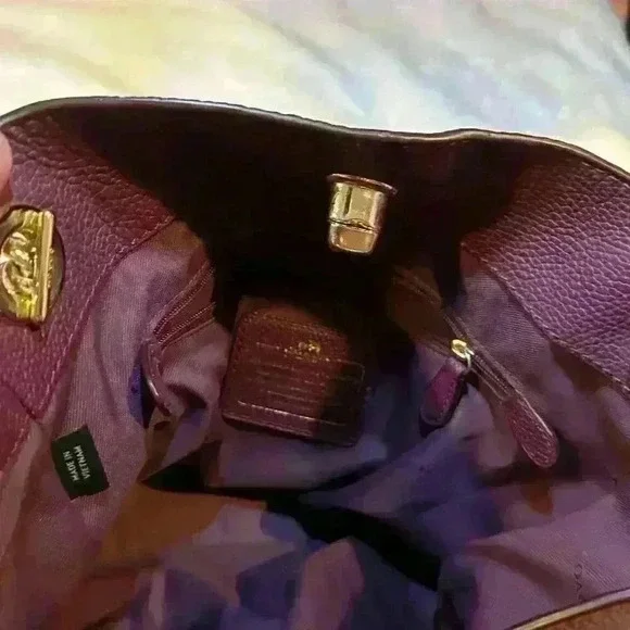 Coach Turnlock Edie Shoulder Bag - Picture 7 of 13